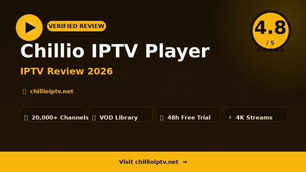 Chillio IPTV Player Review (2026): Is It Worth It?