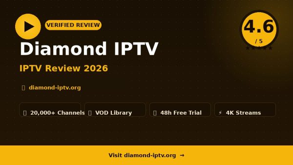 Diamond IPTV Review (2026): Is It Worth It?