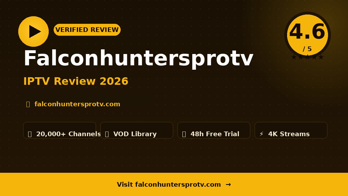 Falconhuntersprotv Review 2026