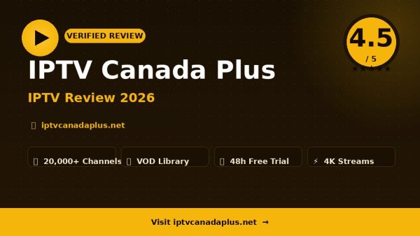 IPTV Canada Plus Review (2026): Is It Worth It?