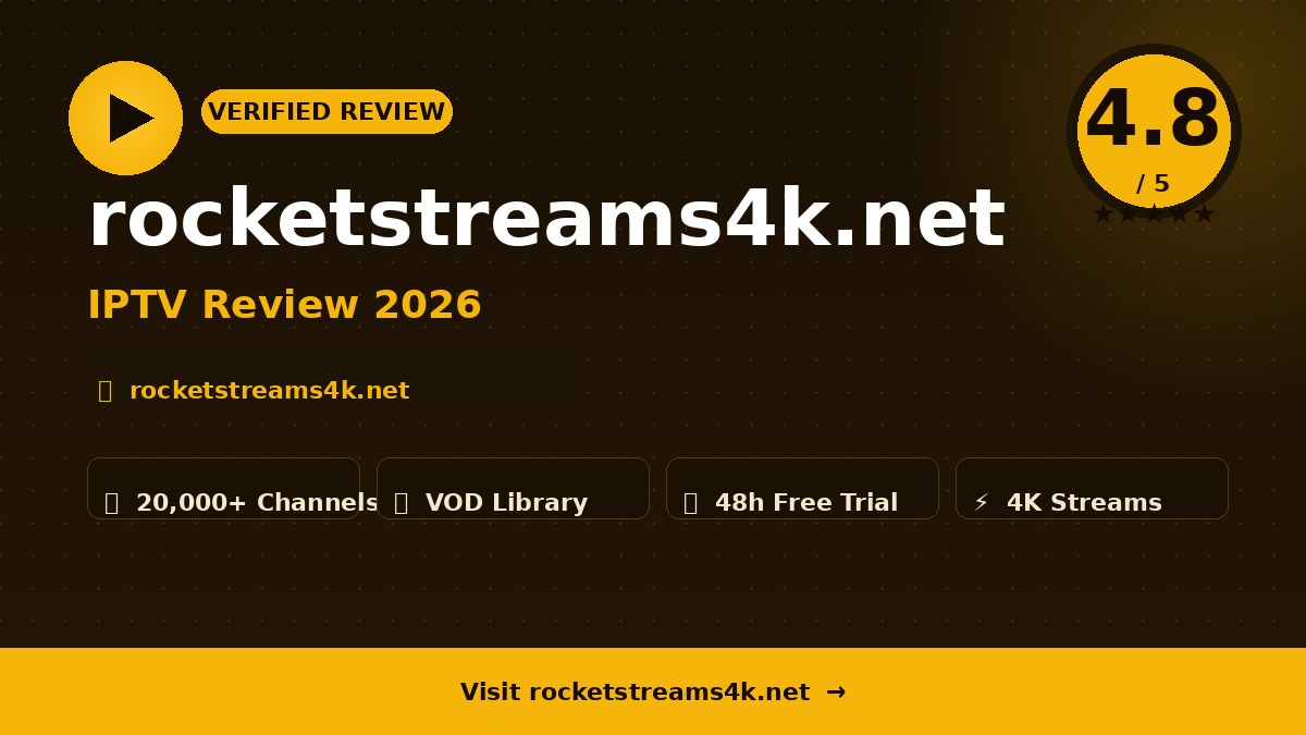 rocketstreams4k.net Review 2026