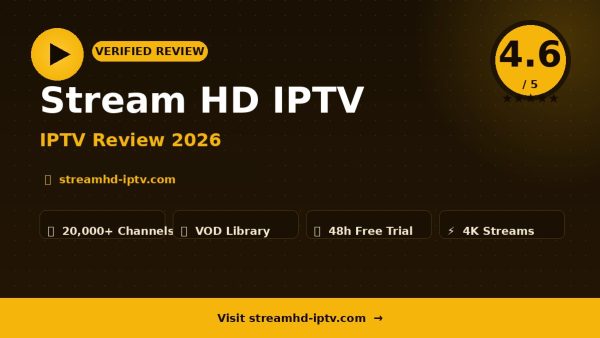 Stream HD IPTV Review (2026): Is It Worth It?