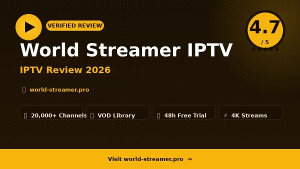 World Streamer IPTV Review (2026): Is It Worth It?