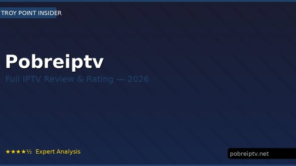 Pobreiptv Review 2026 — Channels, Pricing & Honest Rating
