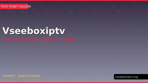 Vseeboxiptv Review 2026 — Channels, Pricing & Honest Rating